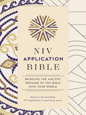 cover image of NIV Application Bible